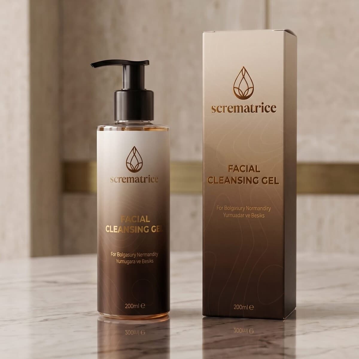 Facial Cleansing Gel — makro ayrıntı